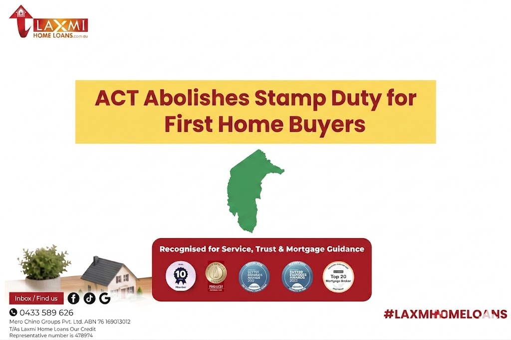 ACT Abolishes Stamp Duty for First Home Buyers