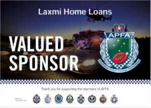 Australian Police Football Association sponsor
