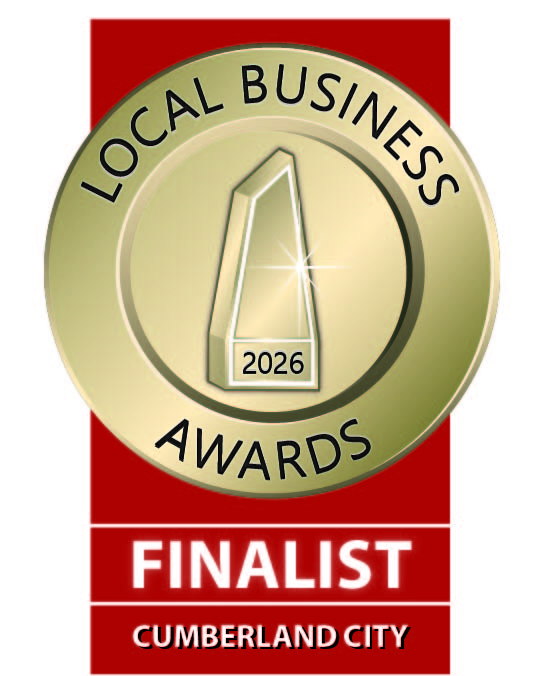 2026 Cumberland City Local Business Awards Finalist badge for Laxmi Home Loans